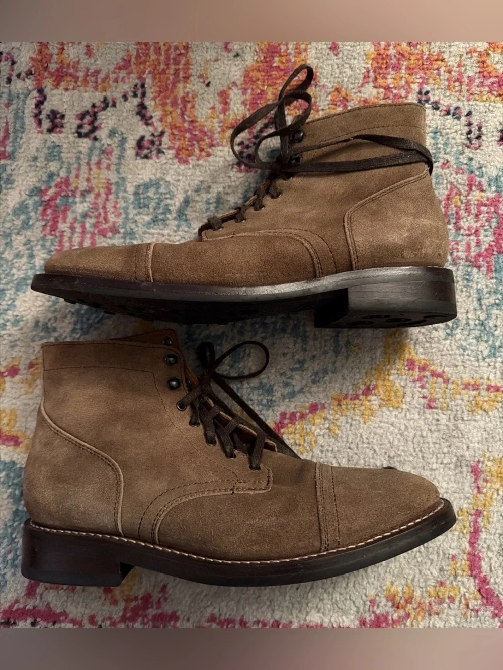 thursday boot company captain men's lace-up boot Dusty